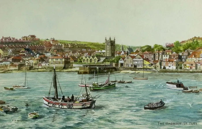 Framed Print : The Harbour, St Ives, Cornwall Framed Print : The Harbour, St Ives, Cornwall