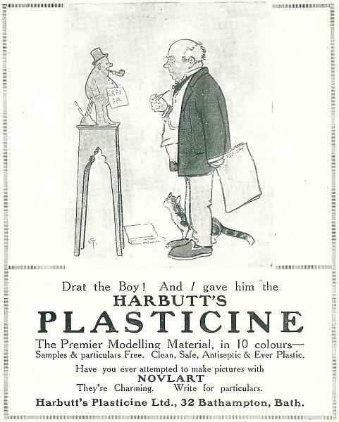 Harbutt's Plasticine Advertisement