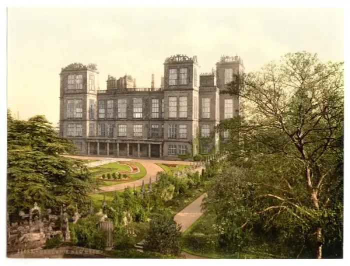 Framed Print : Hardwick, New Hall, Derbyshire, England Framed Print : Hardwick, New Hall, Derbyshire, England