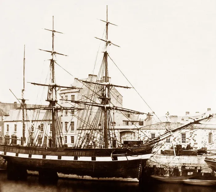 Framed Print : Hardy Sugar barque, Cork, Ireland Framed Print : Hardy Sugar barque, Cork, Ireland