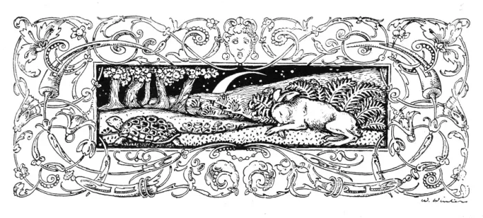 Framed Print : Hare and the Tortoise Framed Print : Hare and the Tortoise