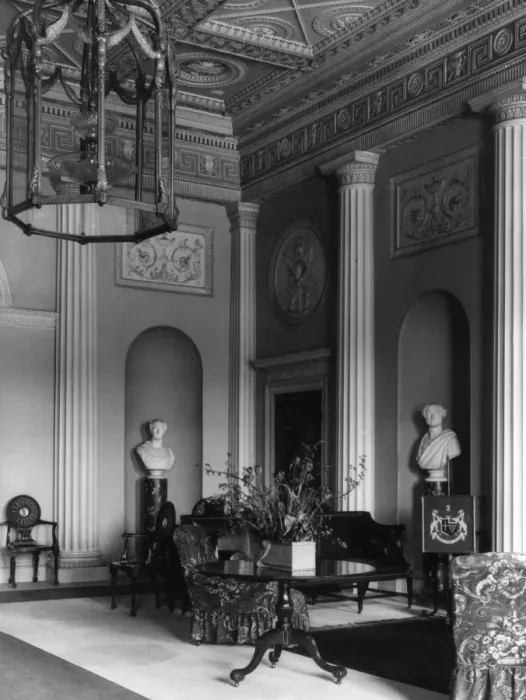 Framed Print : Harewood House Hallway Framed Print : Harewood House Hallway
