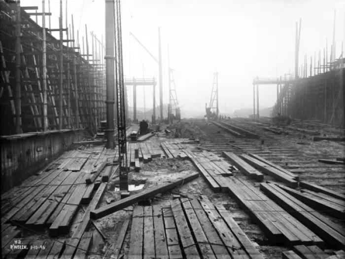 Framed Print : Harland & Wolff Collection - National Museums NI Framed Print : Harland & Wolff Collection - National Museums NI