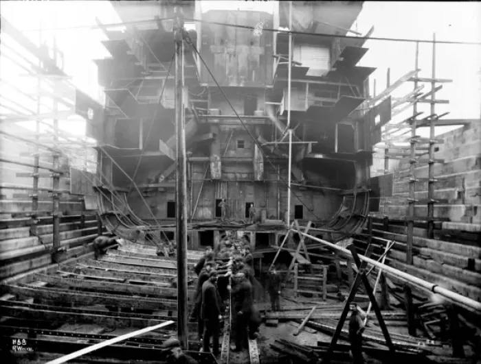 Framed Print : Harland & Wolff Collection - National Museums NI Framed Print : Harland & Wolff Collection - National Museums NI