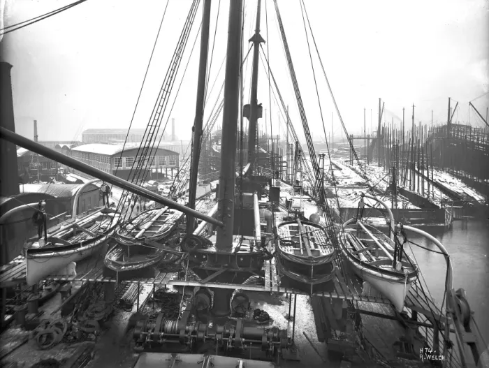 Framed Print : Harland & Wolff Collection - National Museums NI Framed Print : Harland & Wolff Collection - National Museums NI