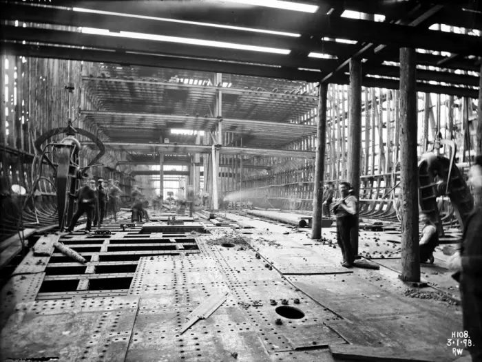 Framed Print : Harland & Wolff Collection - National Museums NI Framed Print : Harland & Wolff Collection - National Museums NI