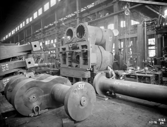 Framed Print : Harland & Wolff Collection - National Museums NI Framed Print : Harland & Wolff Collection - National Museums NI