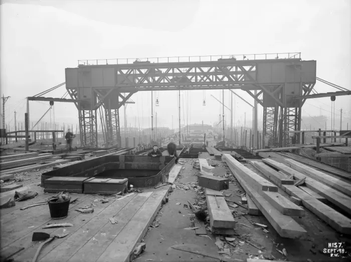 Framed Print : Harland & Wolff Collection - National Museums NI Framed Print : Harland & Wolff Collection - National Museums NI