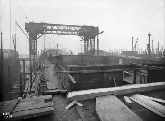 Framed Print : Harland & Wolff Collection - National Museums NI Framed Print : Harland & Wolff Collection - National Museums NI