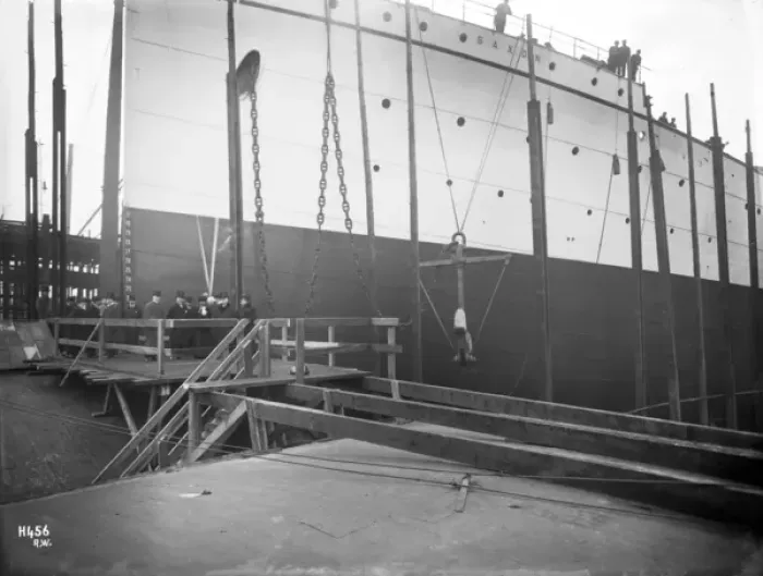 Framed Print : Harland & Wolff Collection - National Museums NI Framed Print : Harland & Wolff Collection - National Museums NI