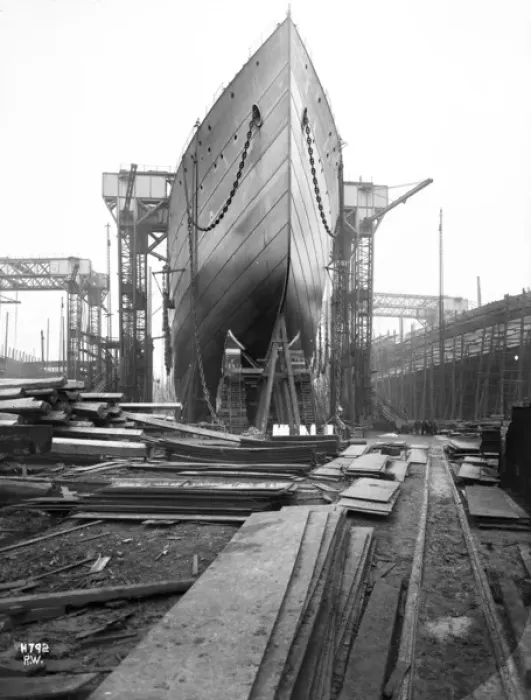 Framed Print : Harland & Wolff Collection - National Museums NI Framed Print : Harland & Wolff Collection - National Museums NI