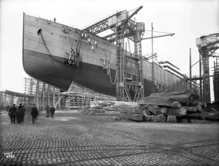 Framed Print : Harland & Wolff Collection - National Museums NI Framed Print : Harland & Wolff Collection - National Museums NI
