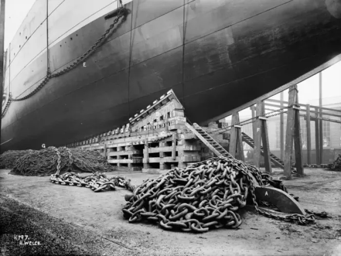 Framed Print : Harland & Wolff Collection - National Museums NI Framed Print : Harland & Wolff Collection - National Museums NI