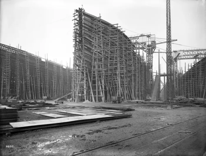 Framed Print : Harland & Wolff Collection - National Museums NI Framed Print : Harland & Wolff Collection - National Museums NI