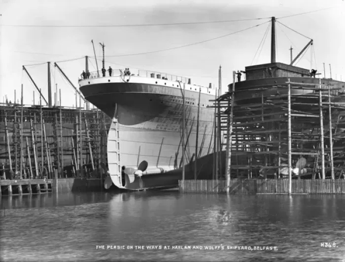 Framed Print : Harland & Wolff Collection - National Museums NI Framed Print : Harland & Wolff Collection - National Museums NI
