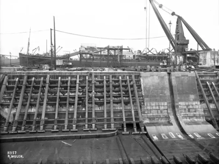 Framed Print : Harland & Wolff Collection - National Museums NI Framed Print : Harland & Wolff Collection - National Museums NI