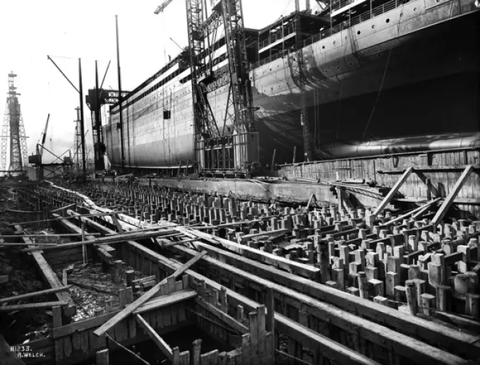 Framed Print : Harland & Wolff Collection - National Museums NI Framed Print : Harland & Wolff Collection - National Museums NI