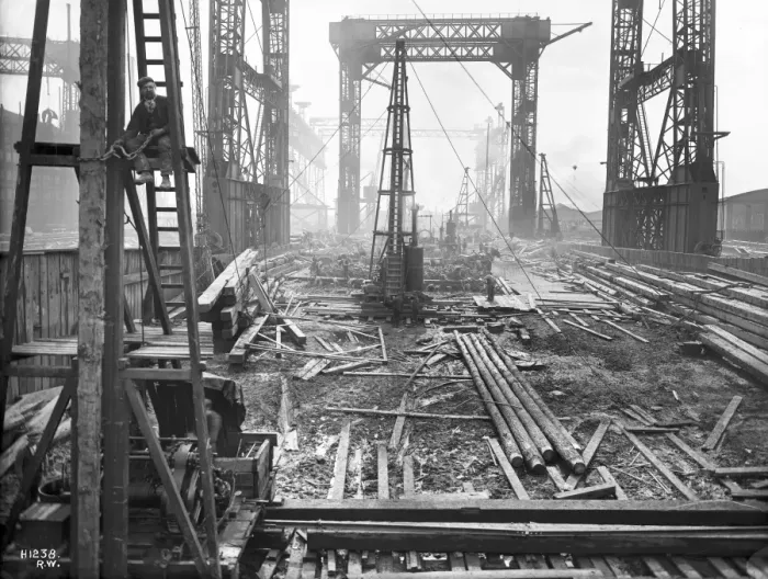 Framed Print : Harland & Wolff Collection - National Museums NI Framed Print : Harland & Wolff Collection - National Museums NI
