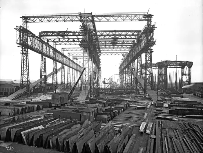 Framed Print : Harland & Wolff Collection - National Museums NI Framed Print : Harland & Wolff Collection - National Museums NI