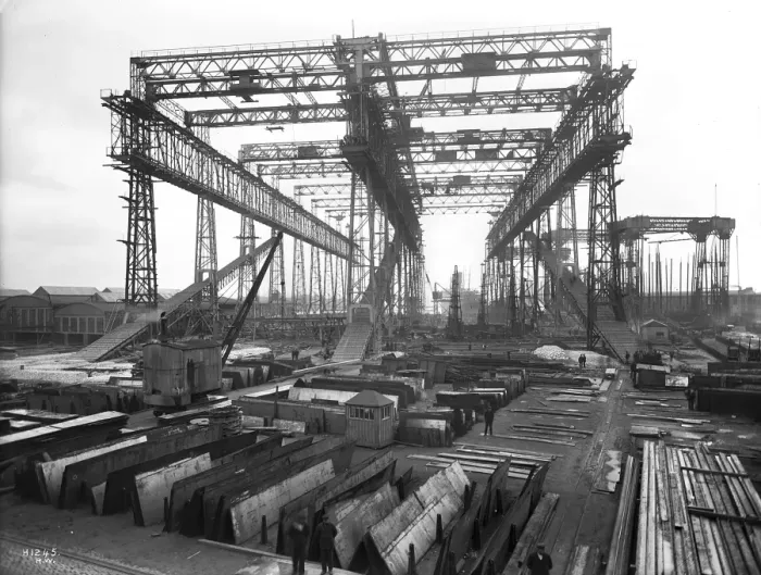 Framed Print : Harland & Wolff Collection - National Museums NI Framed Print : Harland & Wolff Collection - National Museums NI