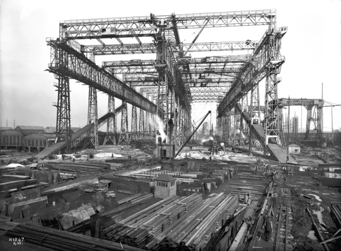 Framed Print : Harland & Wolff Collection - National Museums NI Framed Print : Harland & Wolff Collection - National Museums NI