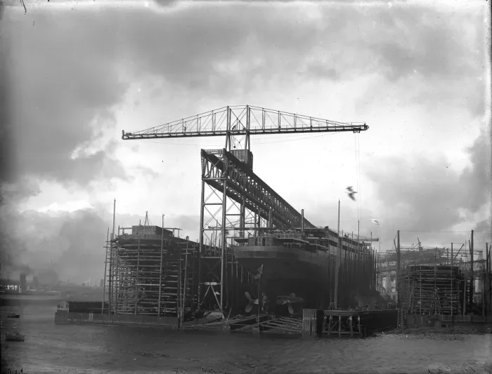 Framed Print : Harland & Wolff Collection - National Museums NI Framed Print : Harland & Wolff Collection - National Museums NI