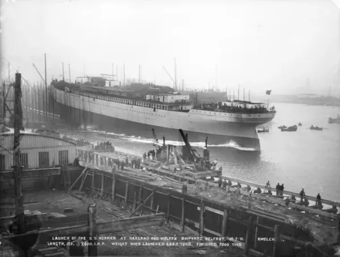 Framed Print : Harland & Wolff Collection - National Museums NI Framed Print : Harland & Wolff Collection - National Museums NI