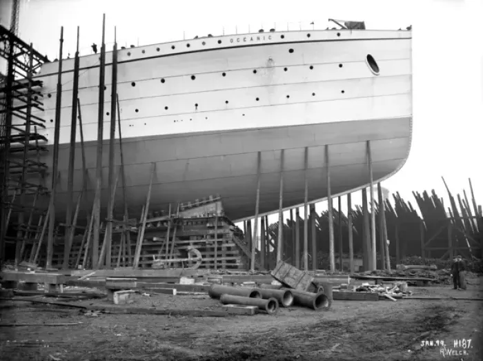 Framed Print : Harland & Wolff Collection - National Museums NI Framed Print : Harland & Wolff Collection - National Museums NI