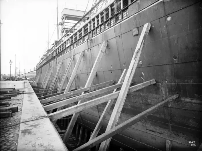 Framed Print : Harland & Wolff Collection - National Museums NI Framed Print : Harland & Wolff Collection - National Museums NI