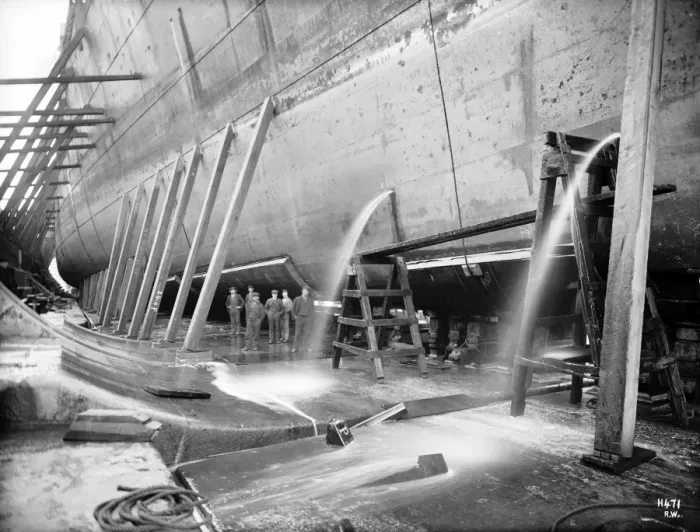 Framed Print : Harland & Wolff Collection - National Museums NI Framed Print : Harland & Wolff Collection - National Museums NI