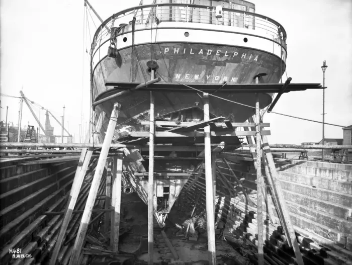 Framed Print : Harland & Wolff Collection - National Museums NI Framed Print : Harland & Wolff Collection - National Museums NI