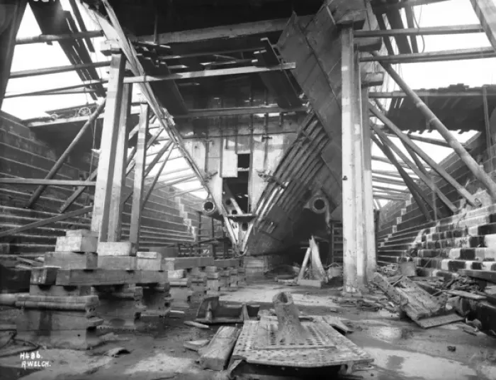 Framed Print : Harland & Wolff Collection - National Museums NI Framed Print : Harland & Wolff Collection - National Museums NI