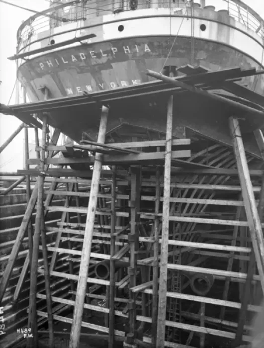 Framed Print : Harland & Wolff Collection - National Museums NI Framed Print : Harland & Wolff Collection - National Museums NI