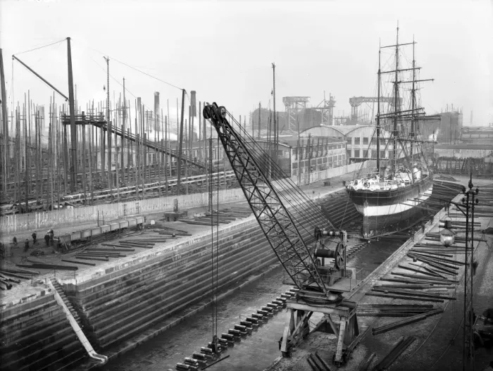 Framed Print : Harland & Wolff Collection - National Museums NI Framed Print : Harland & Wolff Collection - National Museums NI
