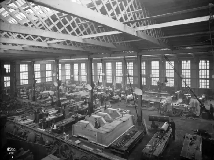 Framed Print : Harland & Wolff Collection - National Museums NI Framed Print : Harland & Wolff Collection - National Museums NI
