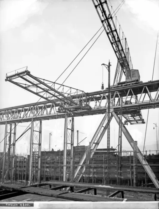Framed Print : Harland & Wolff Collection - National Museums NI Framed Print : Harland & Wolff Collection - National Museums NI
