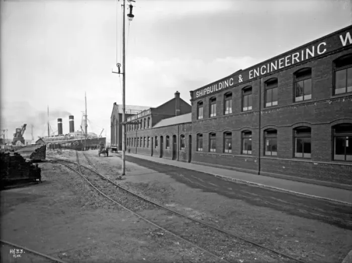 Framed Print : Harland & Wolff Collection - National Museums NI Framed Print : Harland & Wolff Collection - National Museums NI