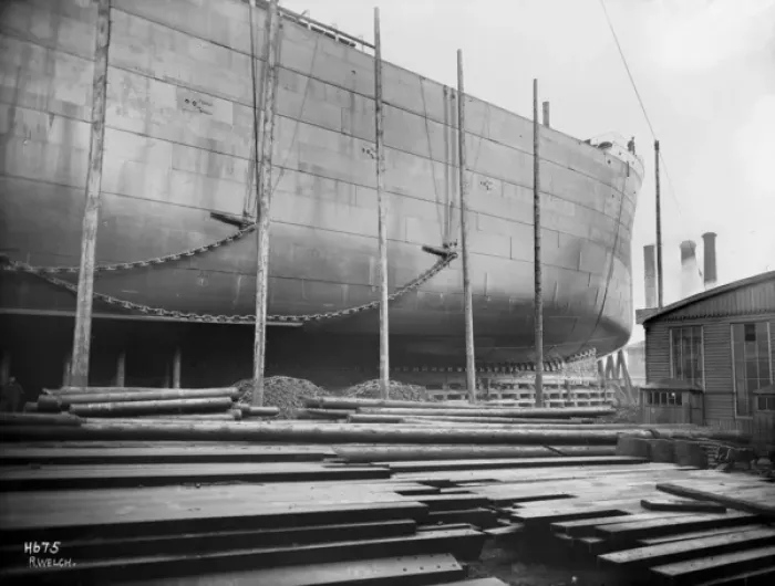 Framed Print : Harland & Wolff Collection - National Museums NI Framed Print : Harland & Wolff Collection - National Museums NI