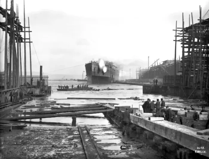 Framed Print : Harland & Wolff Collection - National Museums NI Framed Print : Harland & Wolff Collection - National Museums NI