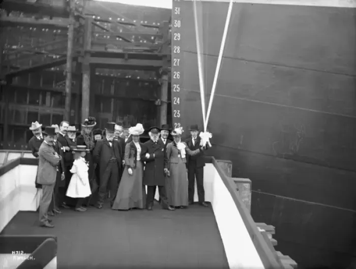Framed Print : Harland & Wolff Collection - National Museums NI Framed Print : Harland & Wolff Collection - National Museums NI