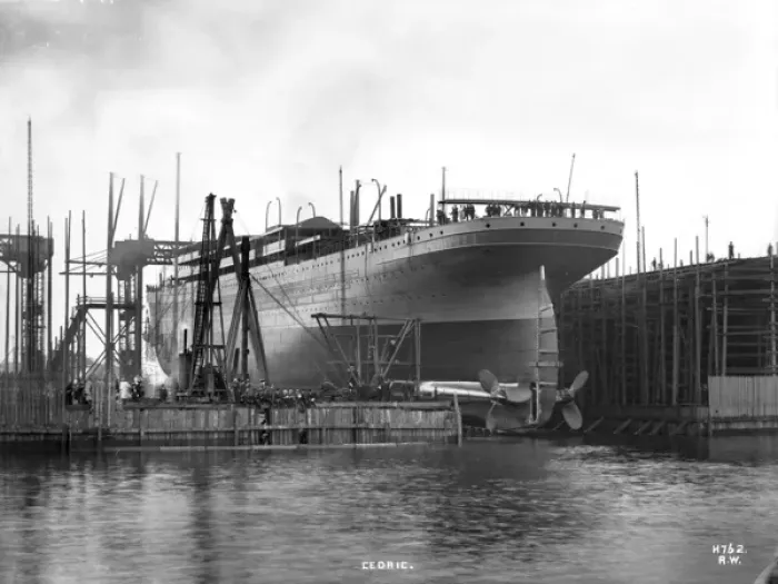 Framed Print : Harland & Wolff Collection - National Museums NI Framed Print : Harland & Wolff Collection - National Museums NI