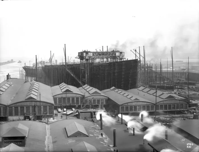 Framed Print : Harland & Wolff Collection - National Museums NI Framed Print : Harland & Wolff Collection - National Museums NI