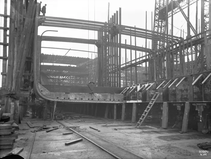 Framed Print : Harland & Wolff Collection - National Museums NI Framed Print : Harland & Wolff Collection - National Museums NI