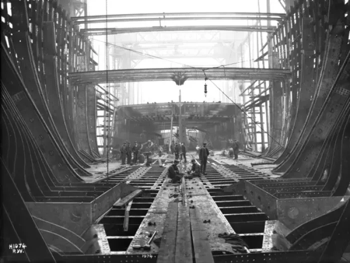 Framed Print : Harland & Wolff Collection - National Museums NI Framed Print : Harland & Wolff Collection - National Museums NI