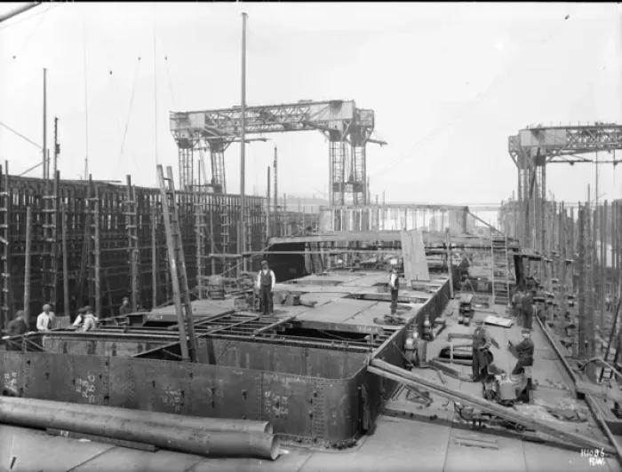 Framed Print : Harland & Wolff Collection - National Museums NI Framed Print : Harland & Wolff Collection - National Museums NI