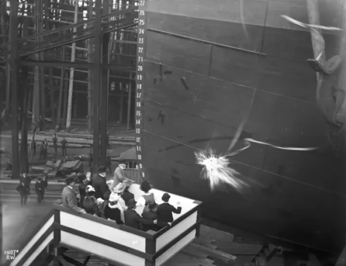 Framed Print : Harland & Wolff Collection - National Museums NI Framed Print : Harland & Wolff Collection - National Museums NI