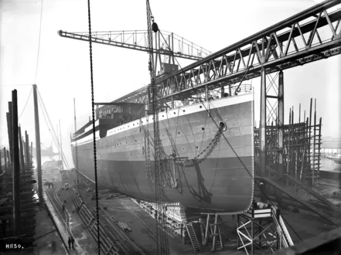 Framed Print : Harland & Wolff Collection - National Museums NI Framed Print : Harland & Wolff Collection - National Museums NI