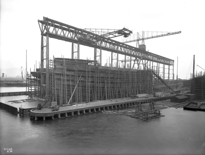 Framed Print : Harland & Wolff Collection - National Museums NI Framed Print : Harland & Wolff Collection - National Museums NI