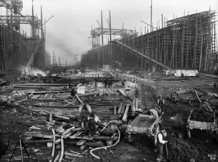 Framed Print : Harland & Wolff Collection - National Museums NI Framed Print : Harland & Wolff Collection - National Museums NI