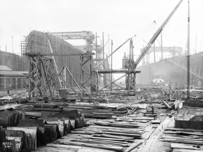 Framed Print : Harland & Wolff Collection - National Museums NI Framed Print : Harland & Wolff Collection - National Museums NI